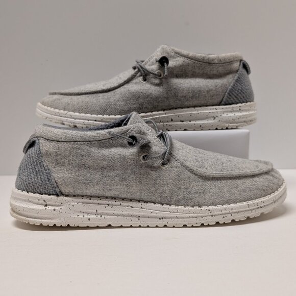 Hey Dude Cindy Slip-On Shoes in Light Grey - Picture 6 of 16